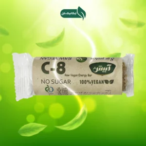 پروتئین بار C-8 وگان آبیش
