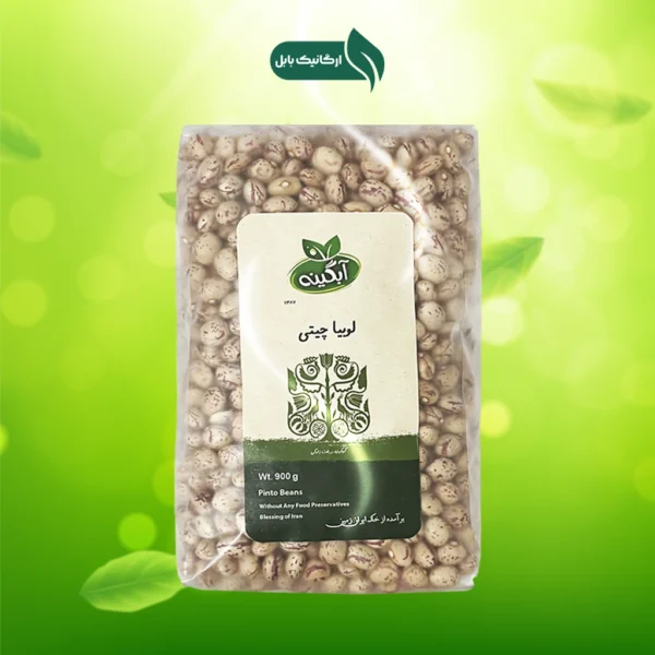 لوبیا چیتی آبگینه