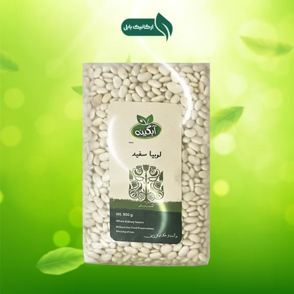 لوبیا سفید آبگینه