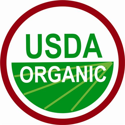 گواهینامه ارگانیک USDA با نشان سبز و سفید معروف