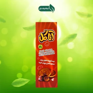 بیسکویت پودر سنجد کامل و پودر خرما آناگل